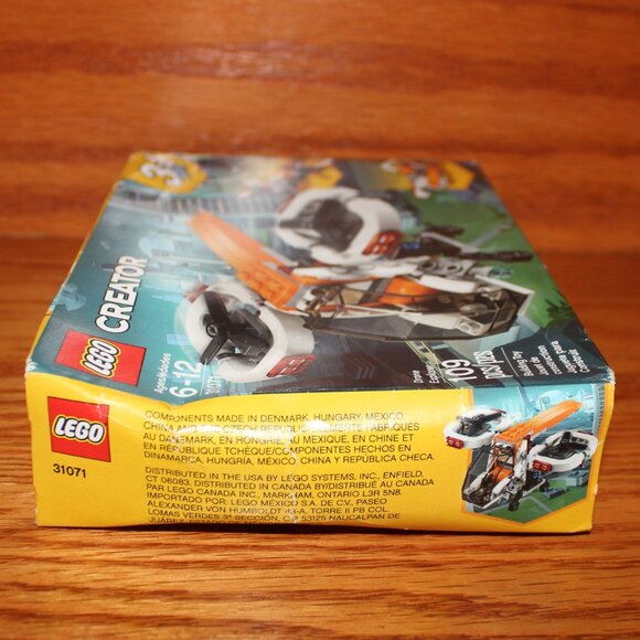 3/55❤️sealed 31071 LEGO Creator 3-in-1 Drone Explorer Swamp Boat Propeller Plane - Picture 13 of 14